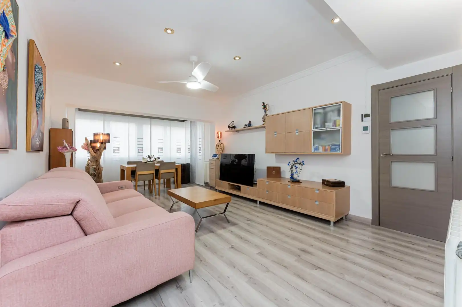 Wohnzimmer von Wohnung zum Verkauf in Viladecans mit Klimaanlage, Heizung und Parkett