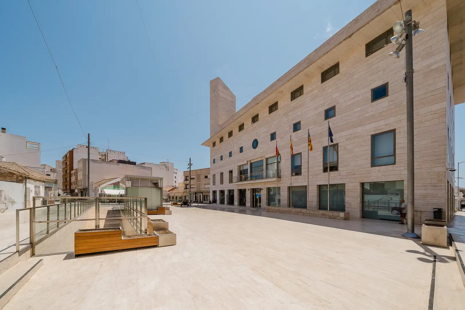 Vista exterior de Apartament en venda en Pilar de la Horadada amb Aire condicionat