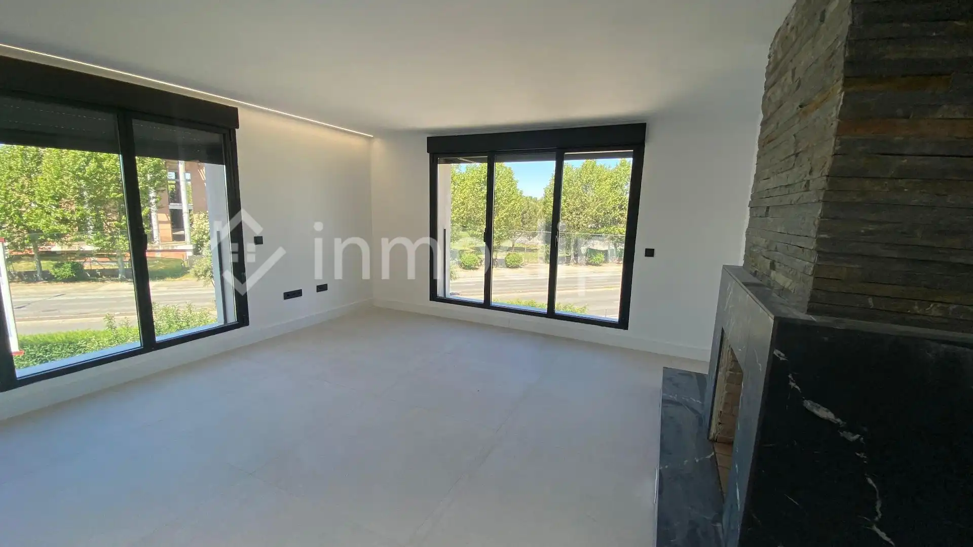 Living room of Houses for sale in Villamayor  with Heating, Private garden and Terrace