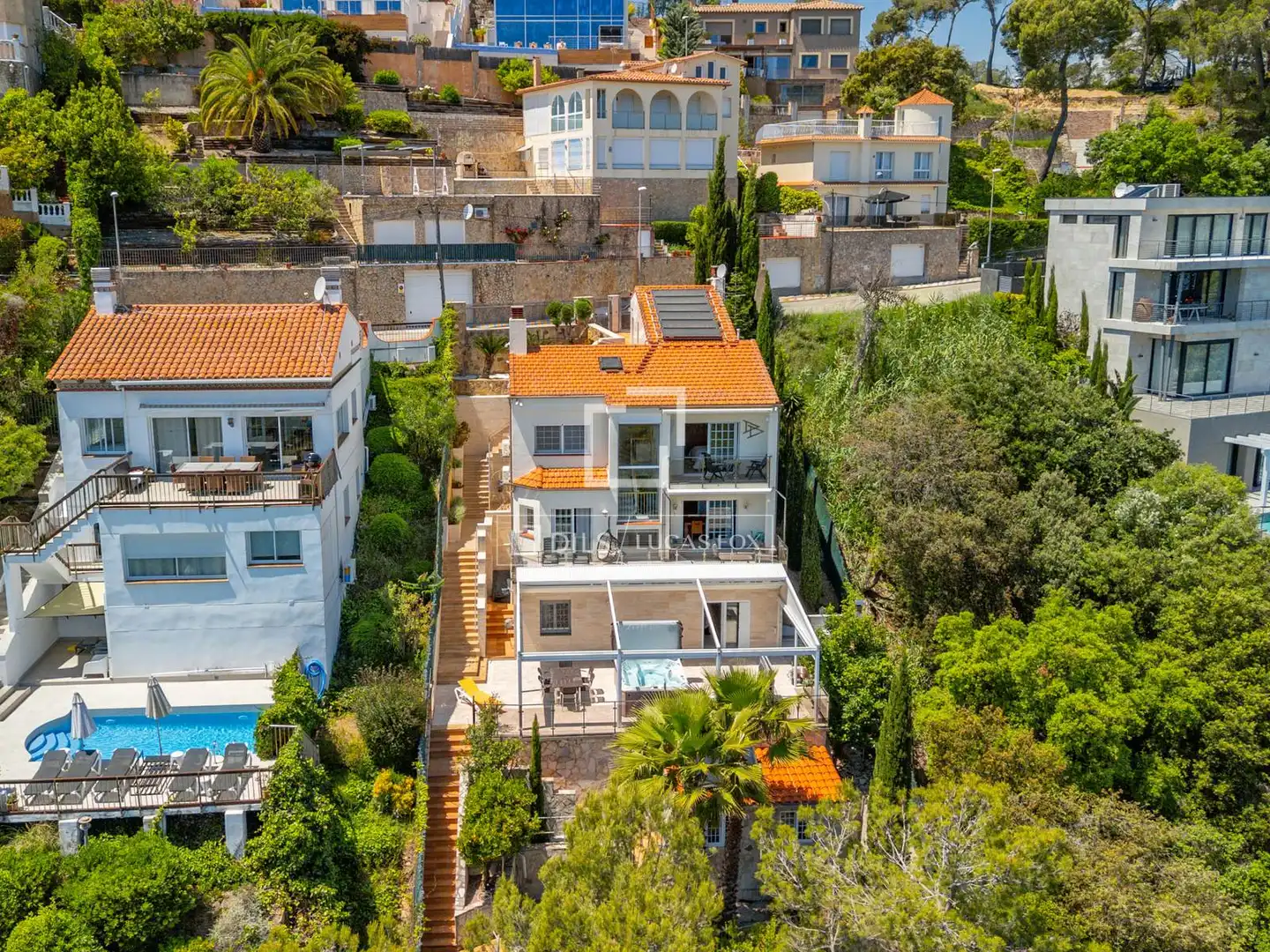 Vista exterior de Casa o chalet en venta en Blanes con Aire acondicionado, Calefacción y Terraza