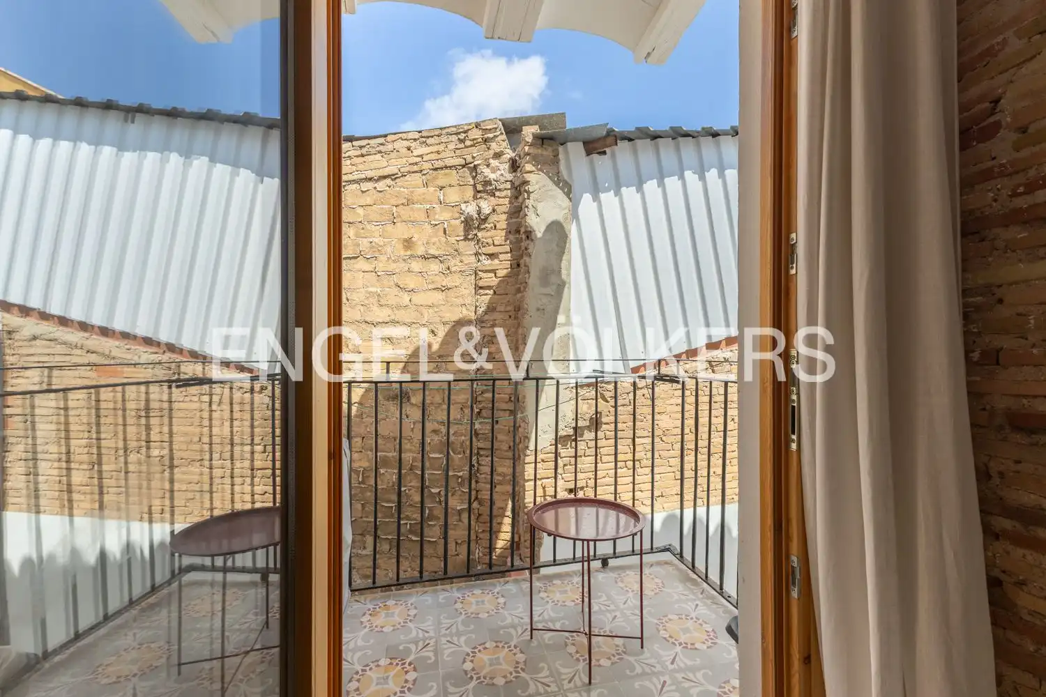 Terrasse von Wohnung zur Miete in Valencia mit Klimaanlage, Heizung und Möbliert