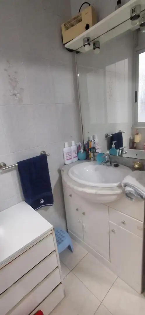 Bathroom of Flat for sale in Cullera  with Air Conditioner, Furnished and Balcony
