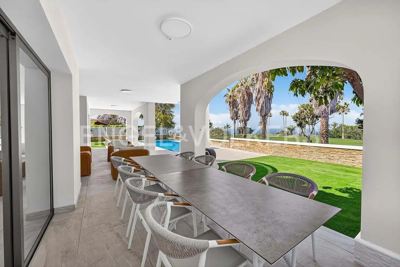 Terraza de Casa o chalet en venta en Adeje con Aire acondicionado, Terraza y Piscina