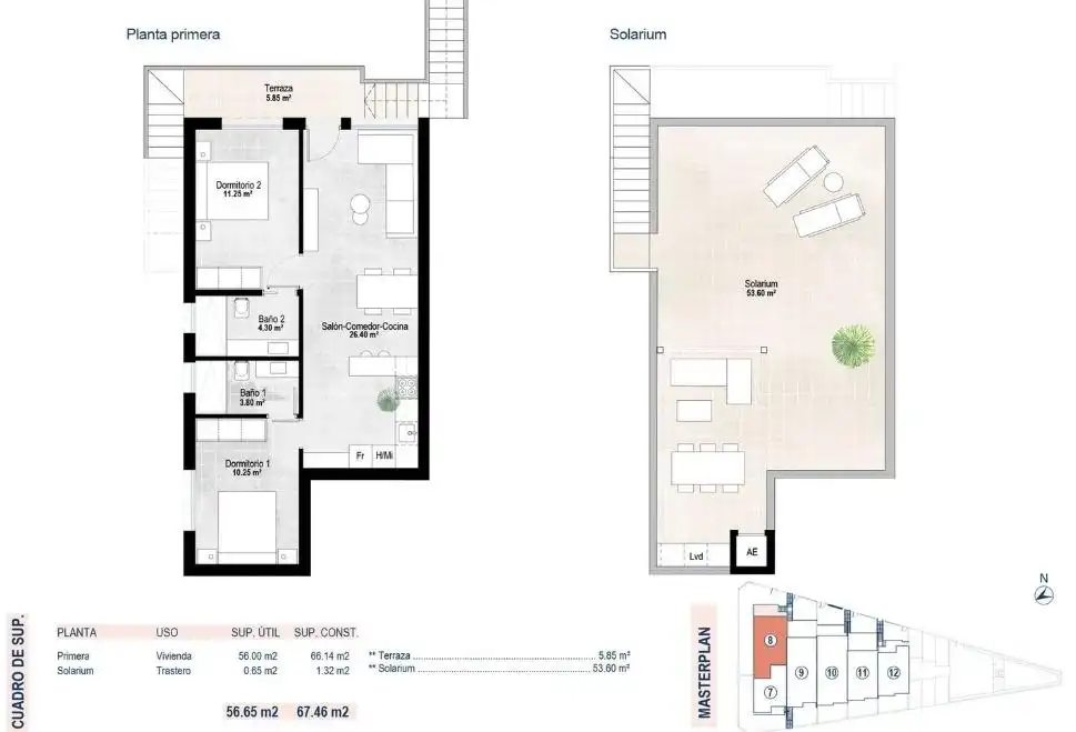 Appartement compact à vendre à San Pedro del Pinatar, imagen 17