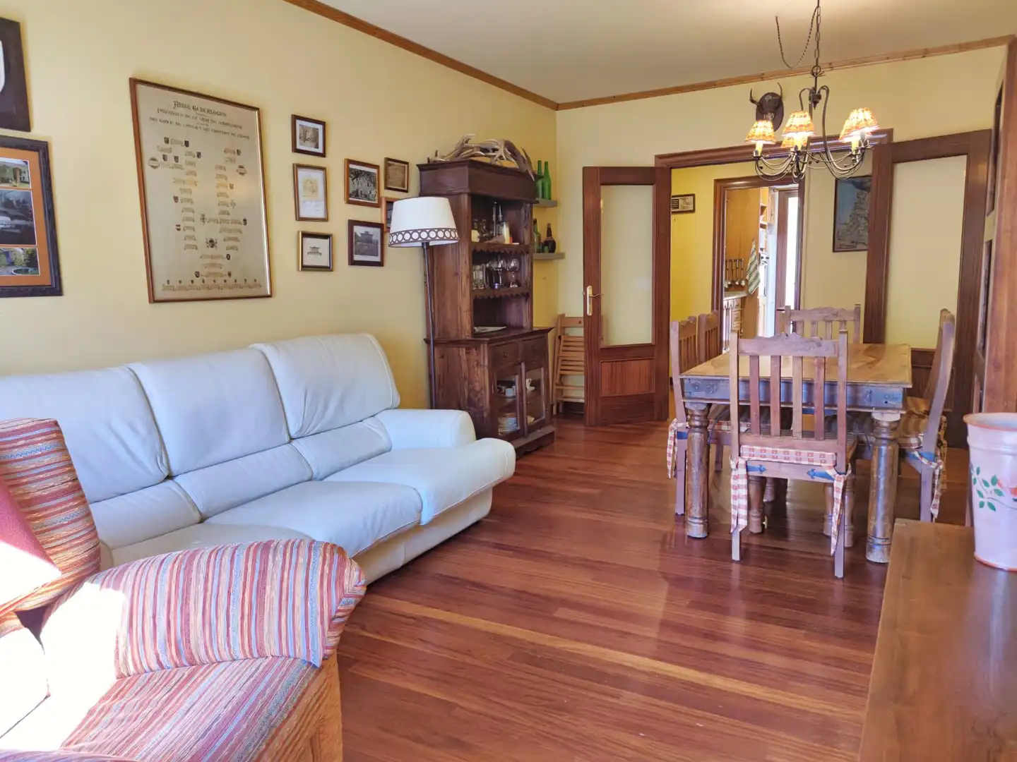 Living room of Flat for sale in Valgañón  with Heating and Furnished