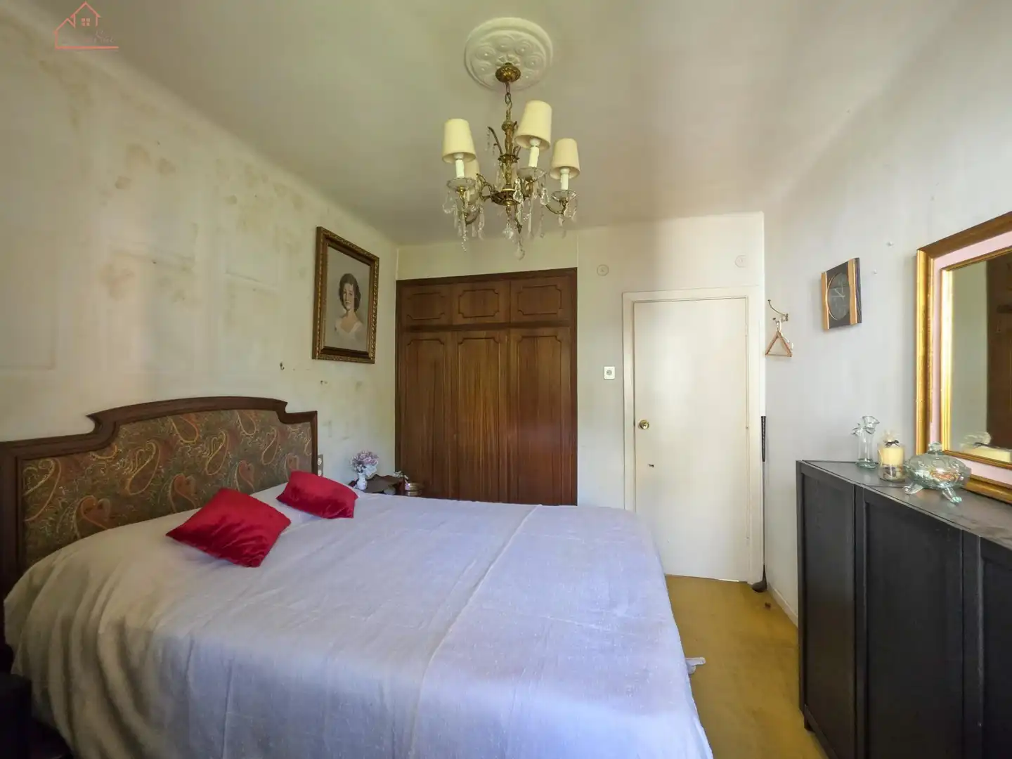Bedroom of Flat for sale in Madrid  with Heating and Furnished