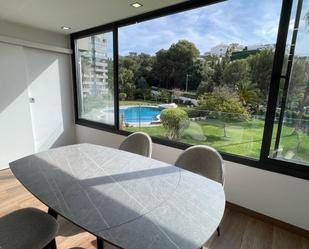 Menjador de Apartament de lloguer en Calvià amb Aire condicionat, Moblat i Piscina comunitària