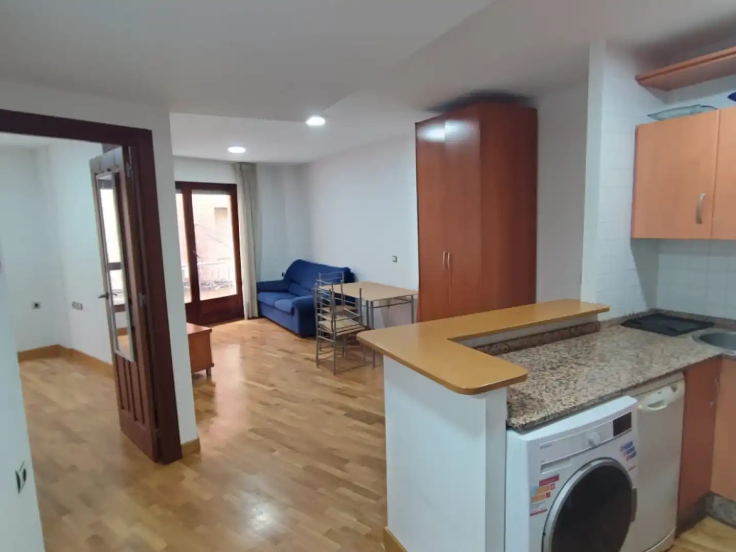 Sala d'estar de Apartament de lloguer en Murcia amb Aire condicionat, Calefacció i Moblat
