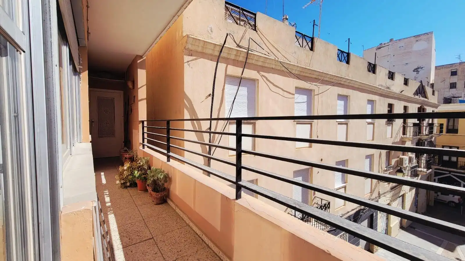 Balcony of Flat for sale in Almería  with Terrace and Furnished