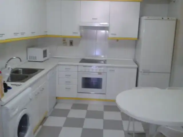 Kitchen of Flat for rent in Zaragoza  with Heating, Furnished and Oven