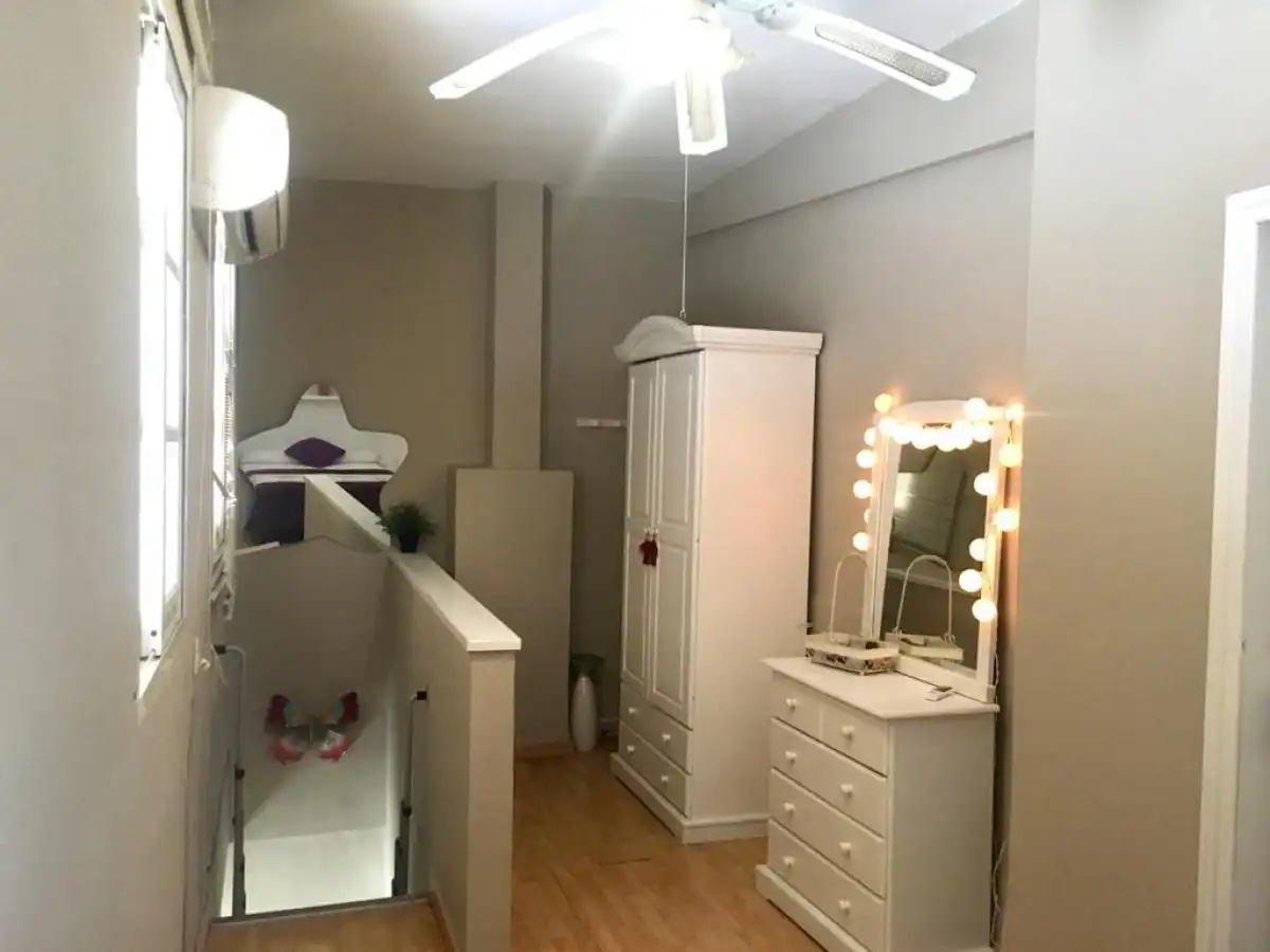 Bedroom of Flat for sale in Málaga  with Air Conditioner and Furnished