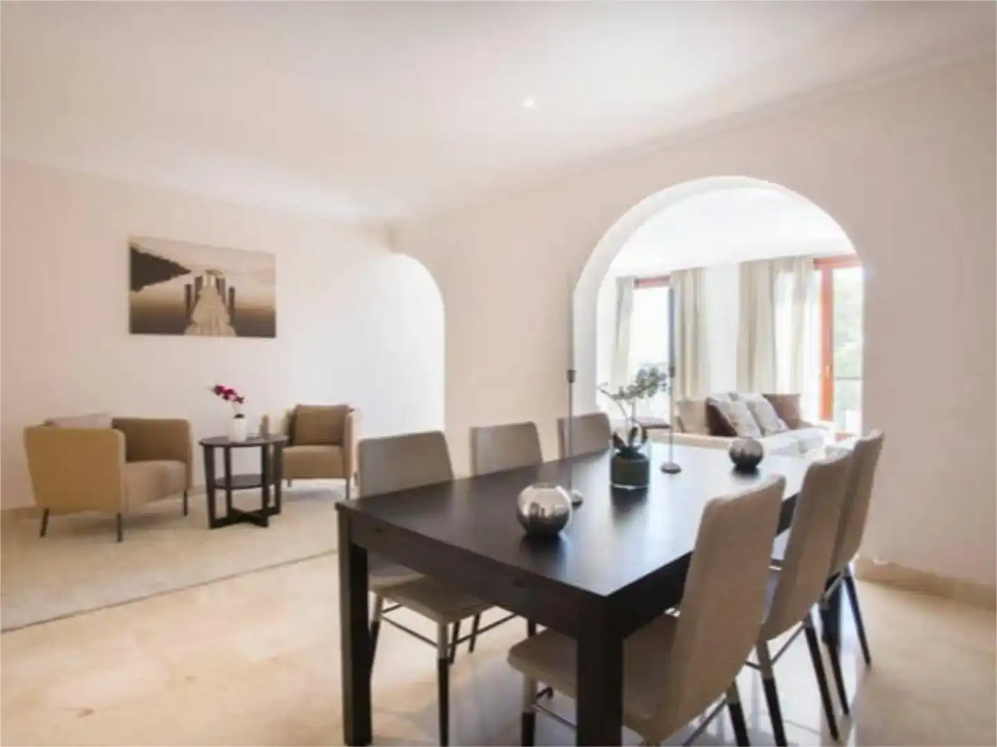 Comedor de Piso de alquiler en Manacor con Aire acondicionado, Parquet y Amueblado