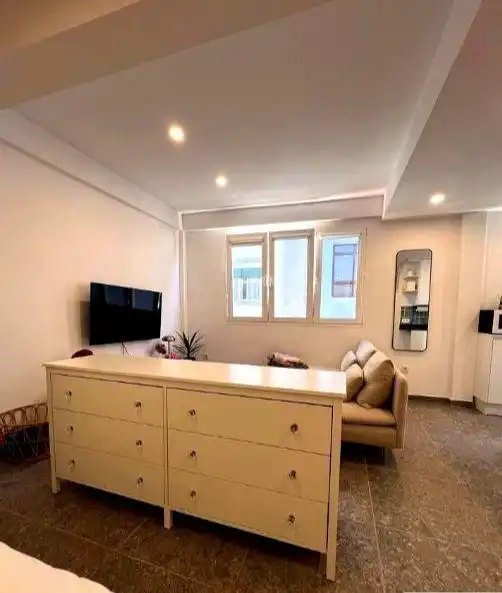 Living room of Study for rent in Santa Cruz de Tenerife  with Air Conditioner and Furnished