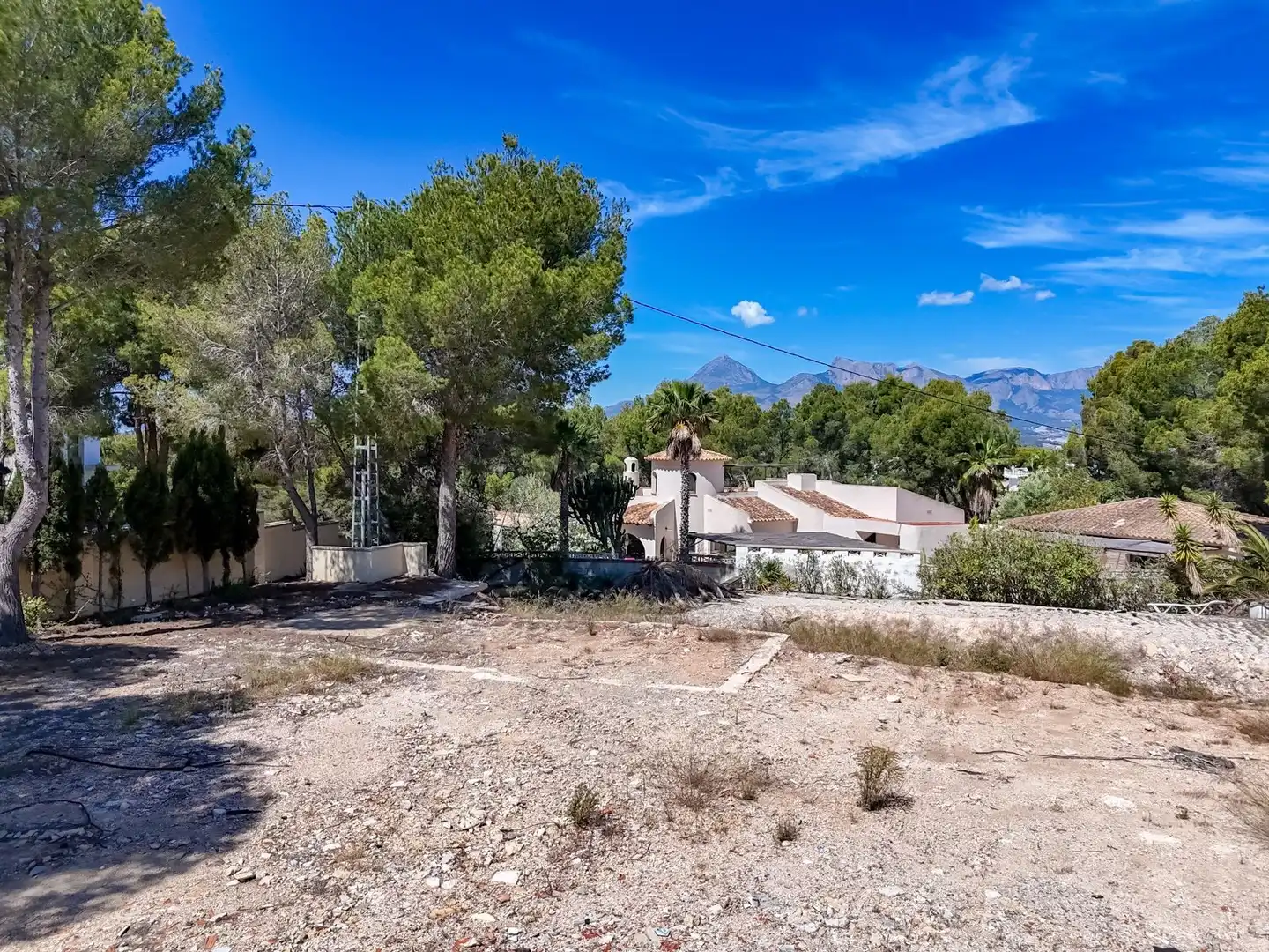 Vista exterior de Residencial en venta en Altea
