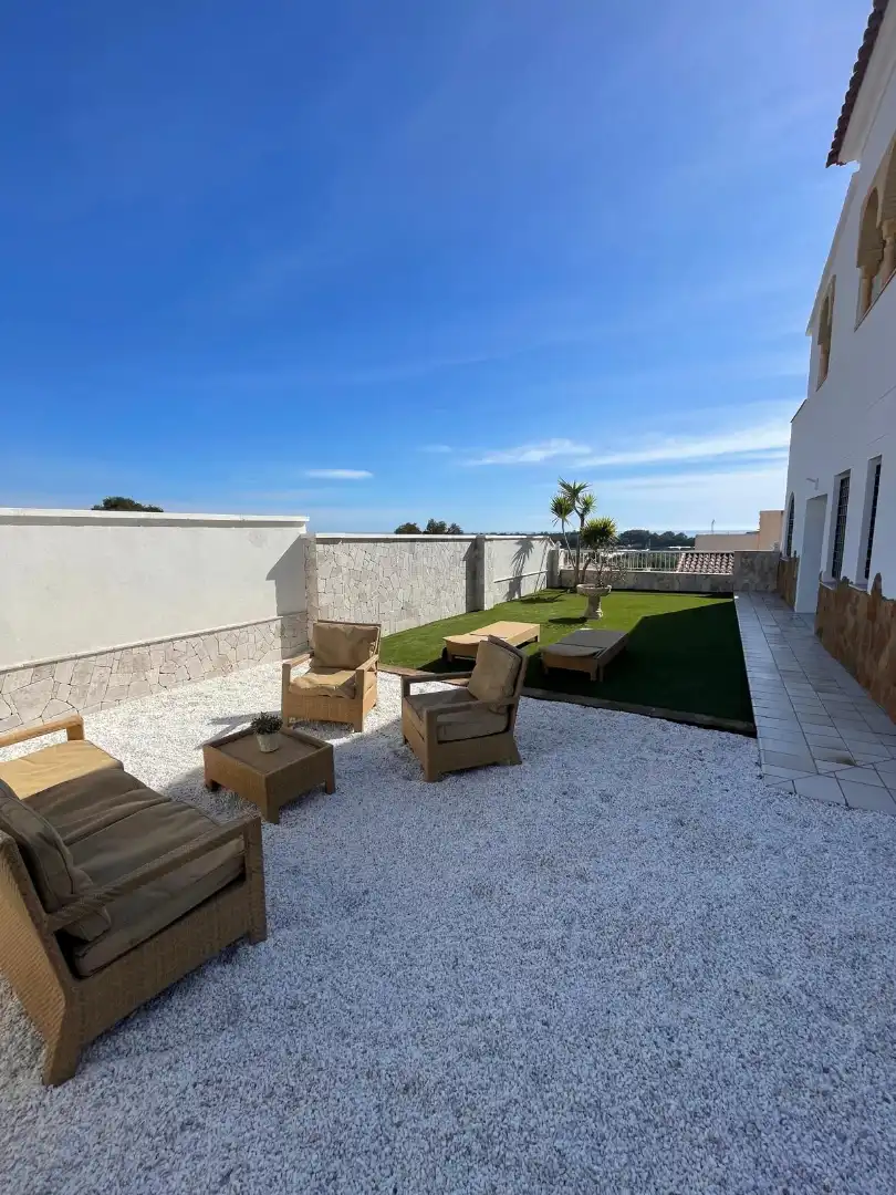 Terraza de Casa adosada en venta en Cuevas del Almanzora con Aire acondicionado, Terraza y Amueblado