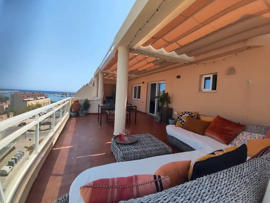 Terraza de Apartamento en venta en Dénia con Aire acondicionado