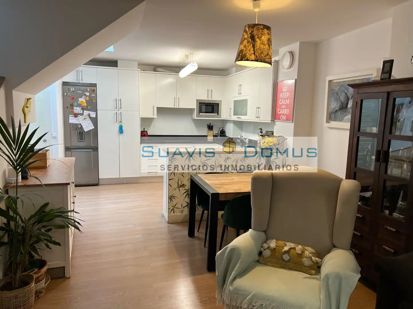 Cocina de Casa adosada en venta en Zamora Capital  con Calefacción, Horno y Lavadora