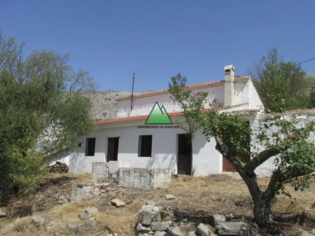 Vista exterior de Finca rústica en venda en Periana amb Jardí privat