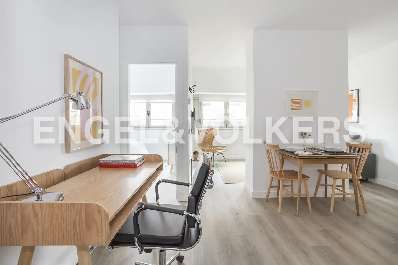 Habitación de Piso de alquiler en  Madrid Capital con Aire acondicionado, Calefacción y Amueblado