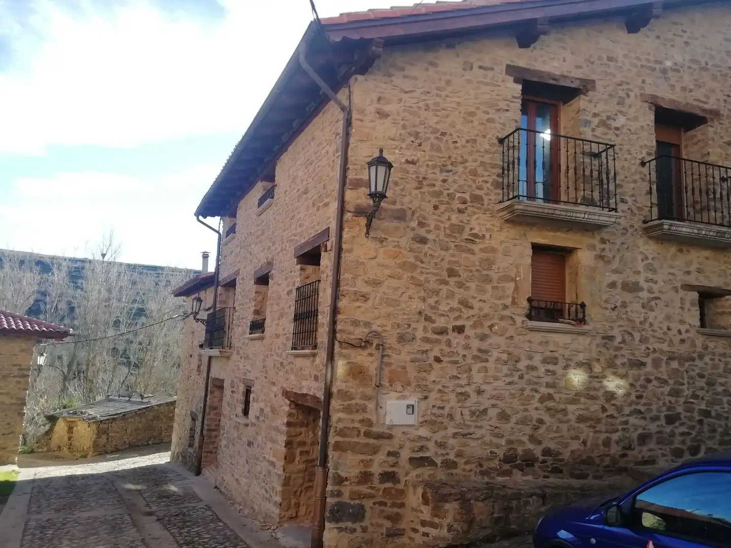 Vista exterior de Finca rústica en venta en Hornillos de Cameros