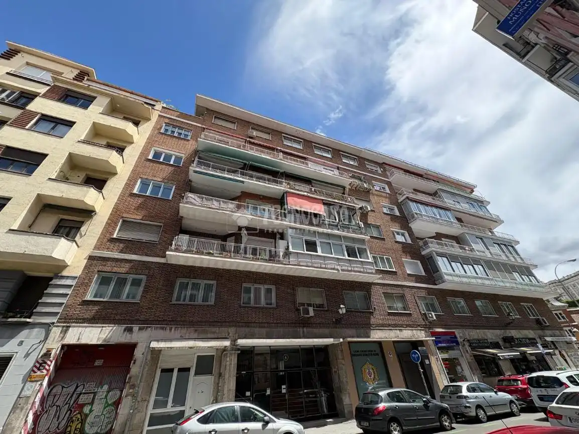 Exterior view of Flat for rent in Madrid  with Air Conditioner, Heating and Furnished
