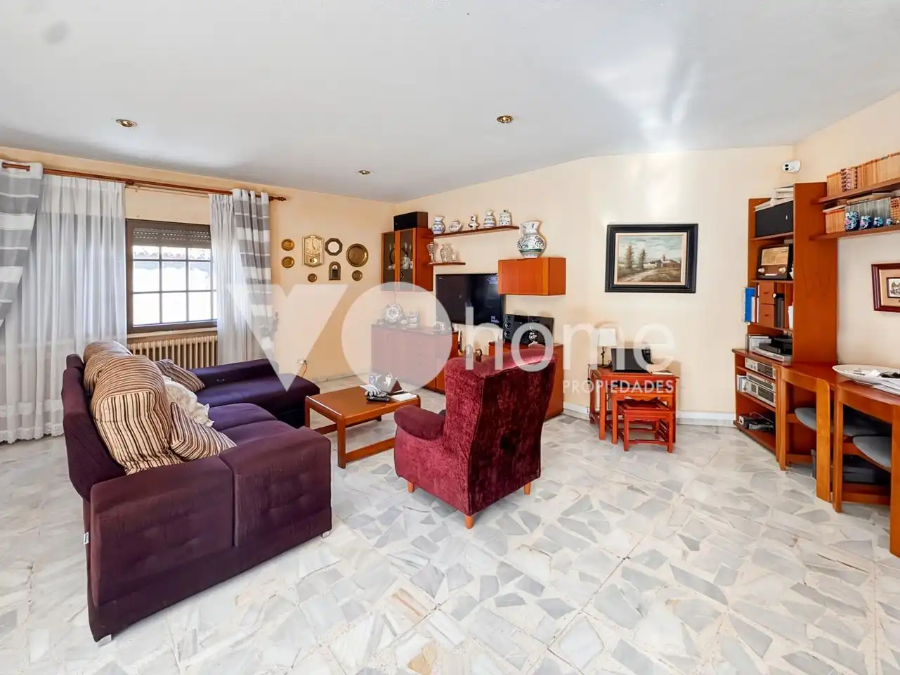 Living room of Houses for sale in Loeches  with Heating, Swimming Pool and Furnished