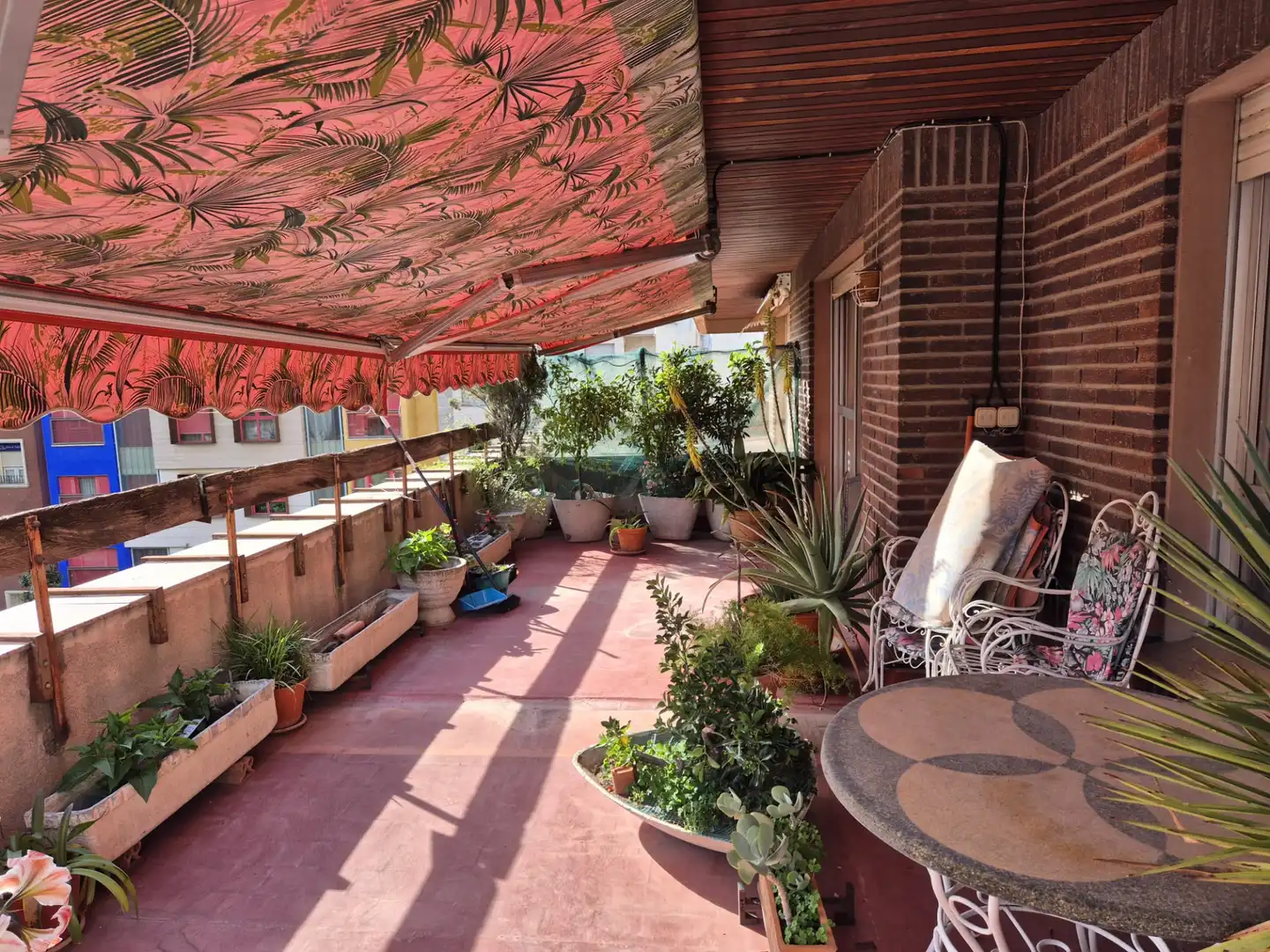 Terrasse von Wohnung zum Verkauf in Talavera de la Reina mit Heizung, Parkett und Terrasse