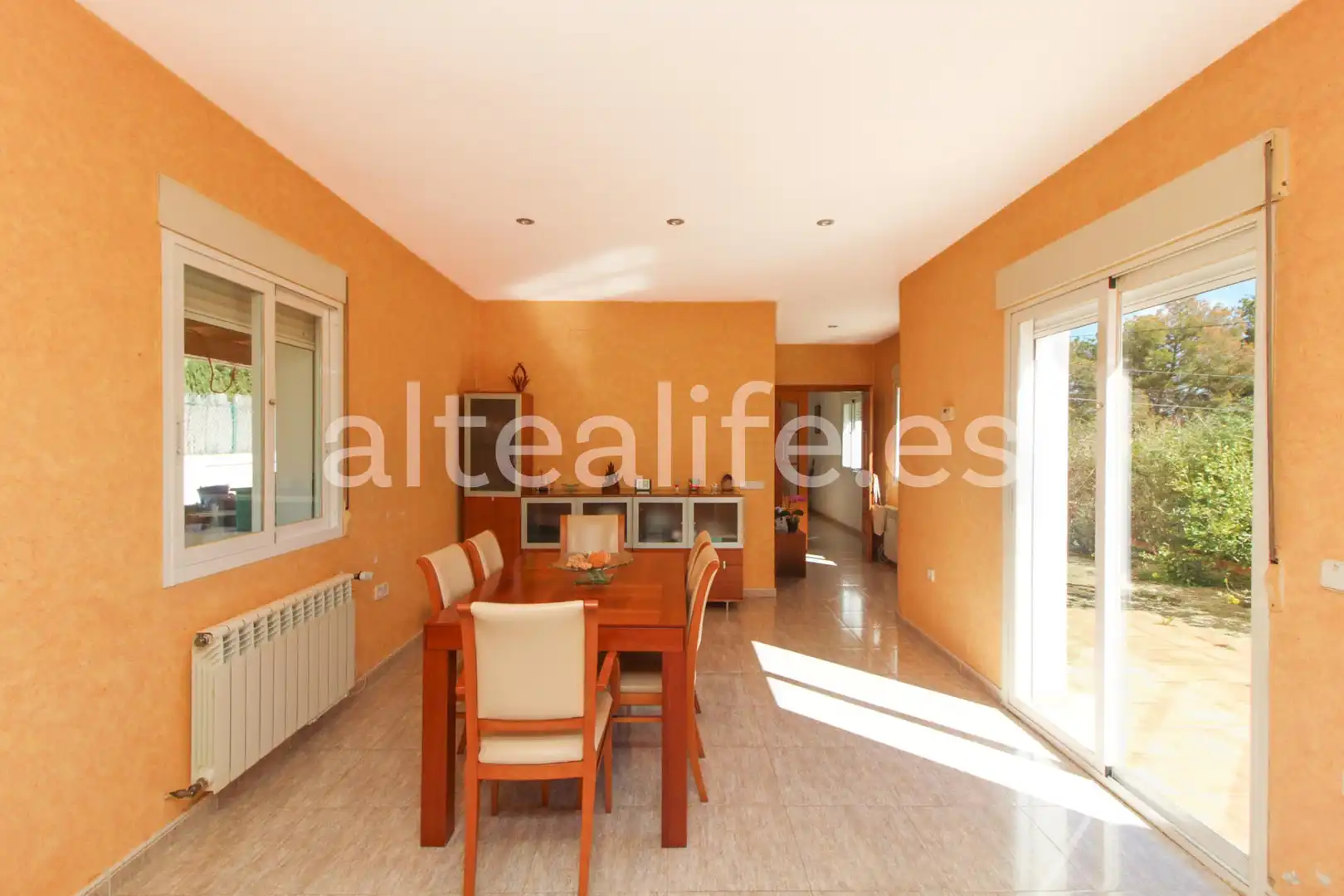 Comedor de Casa o chalet en venta en La Nucia con Aire acondicionado, Calefacción y Jardín privado