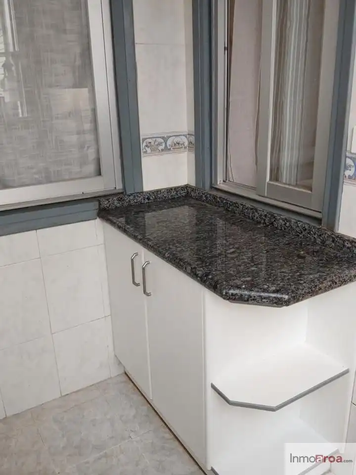 Kitchen of Flat for sale in Castellón de la Plana / Castelló de la Plana  with Terrace and Furnished
