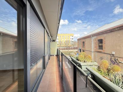 Terrace of Flat for sale in Terrassa  with Air Conditioner and Balcony