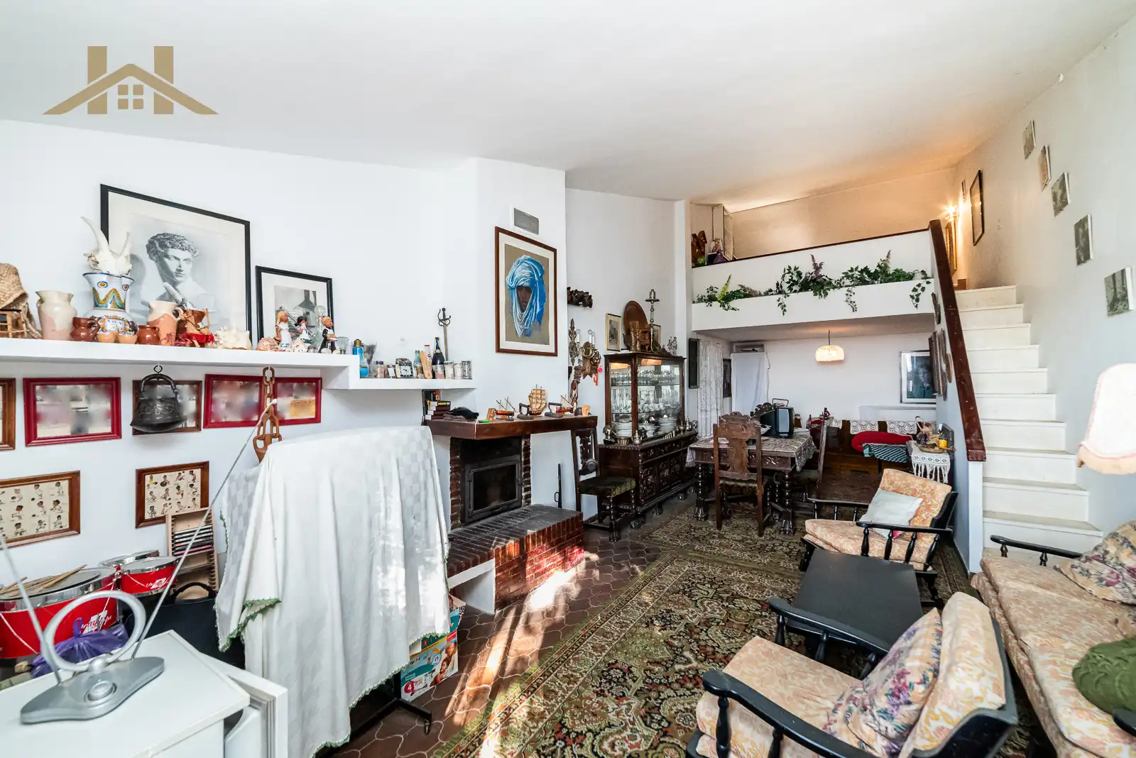 Sala de estar de Casa o chalet en venta en Zarzalejo, Madrid