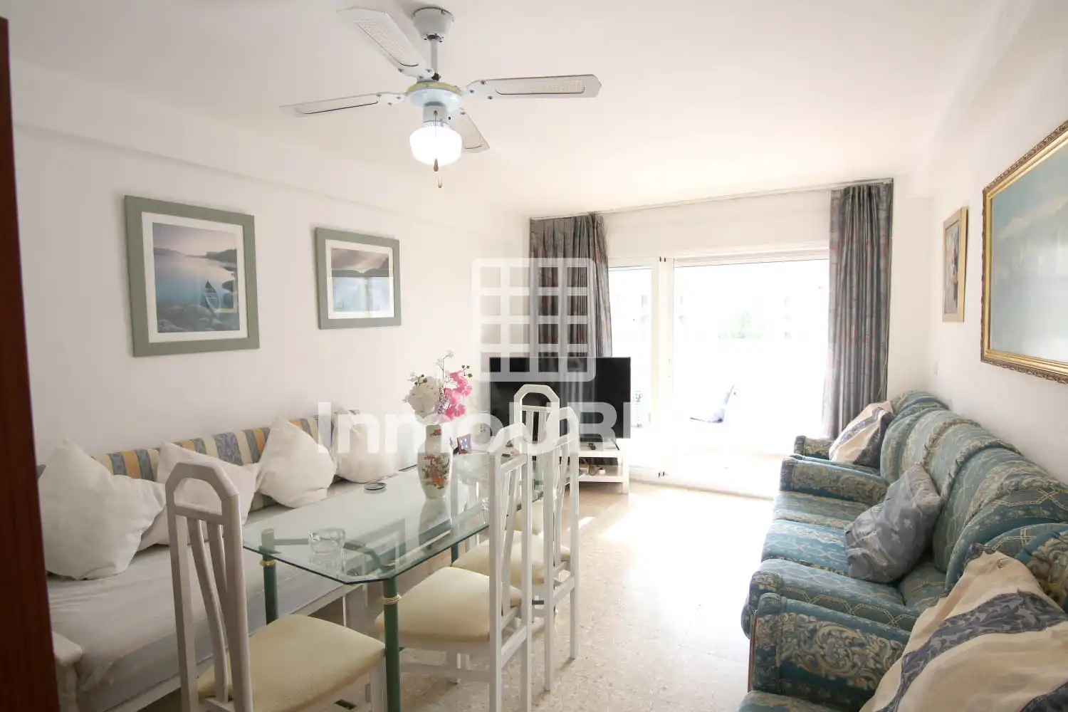 Esszimmer von Wohnung zum Verkauf in Alicante / Alacant mit Terrasse, Möbliert und Balkon