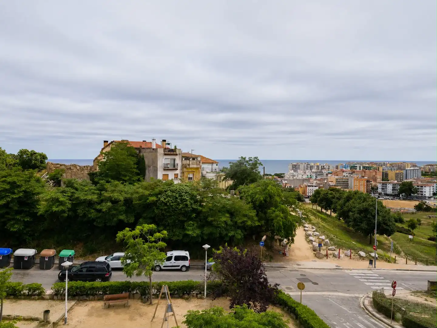 Vista exterior de Pis en venda en Blanes amb Aire condicionat, Calefacció i Moblat
