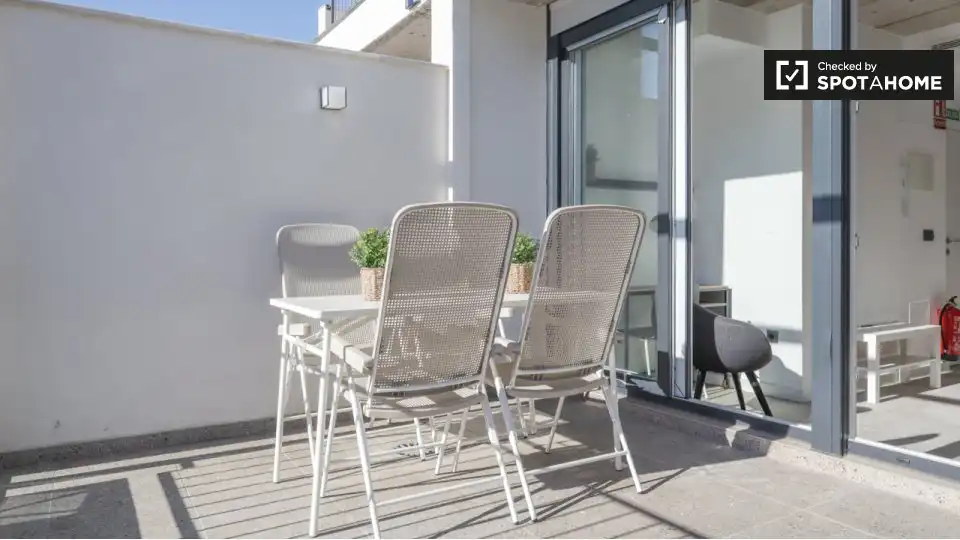 Appartamento con terrazza in affitto a Barrio de Salamanca, imagen 7