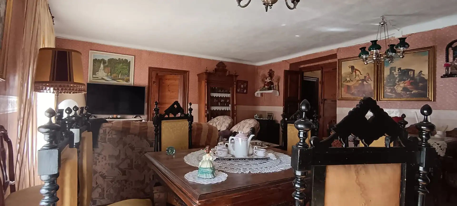 Menjador de Casa o xalet en venda en Buñuel amb Aire condicionat, Calefacció i Jardí privat