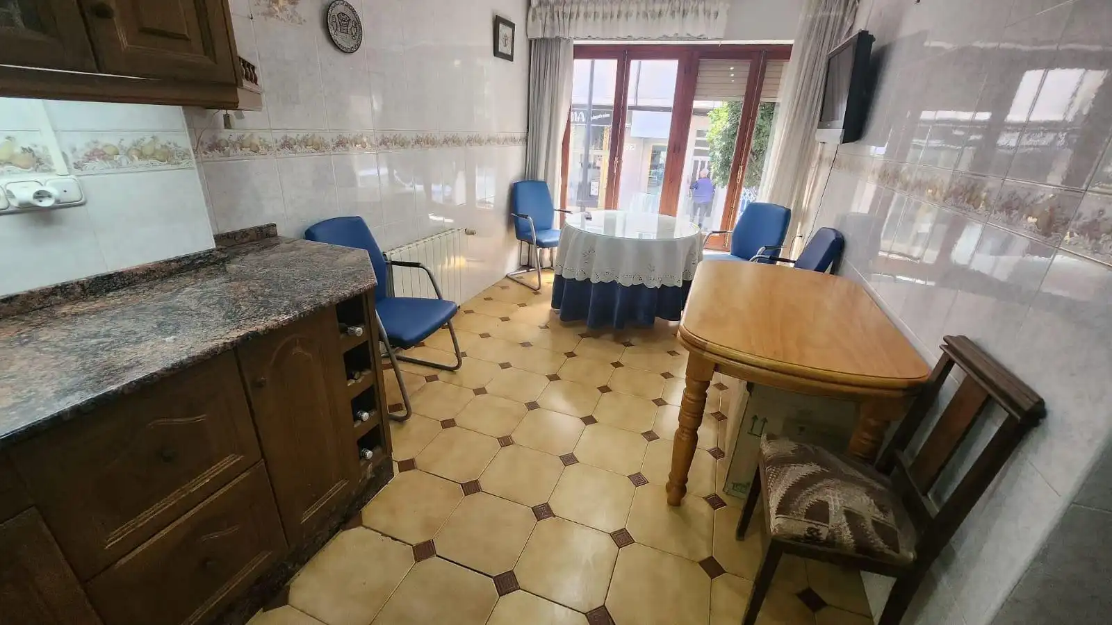 Dining room of Flat for sale in Aspe  with Air Conditioner, Heating and Storage room