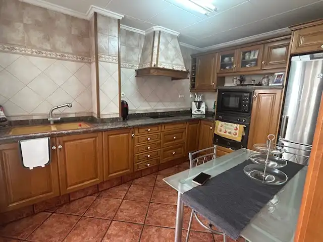 Küche von Wohnung zum Verkauf in Corbera mit Abstellraum, Möbliert und Waschmaschine