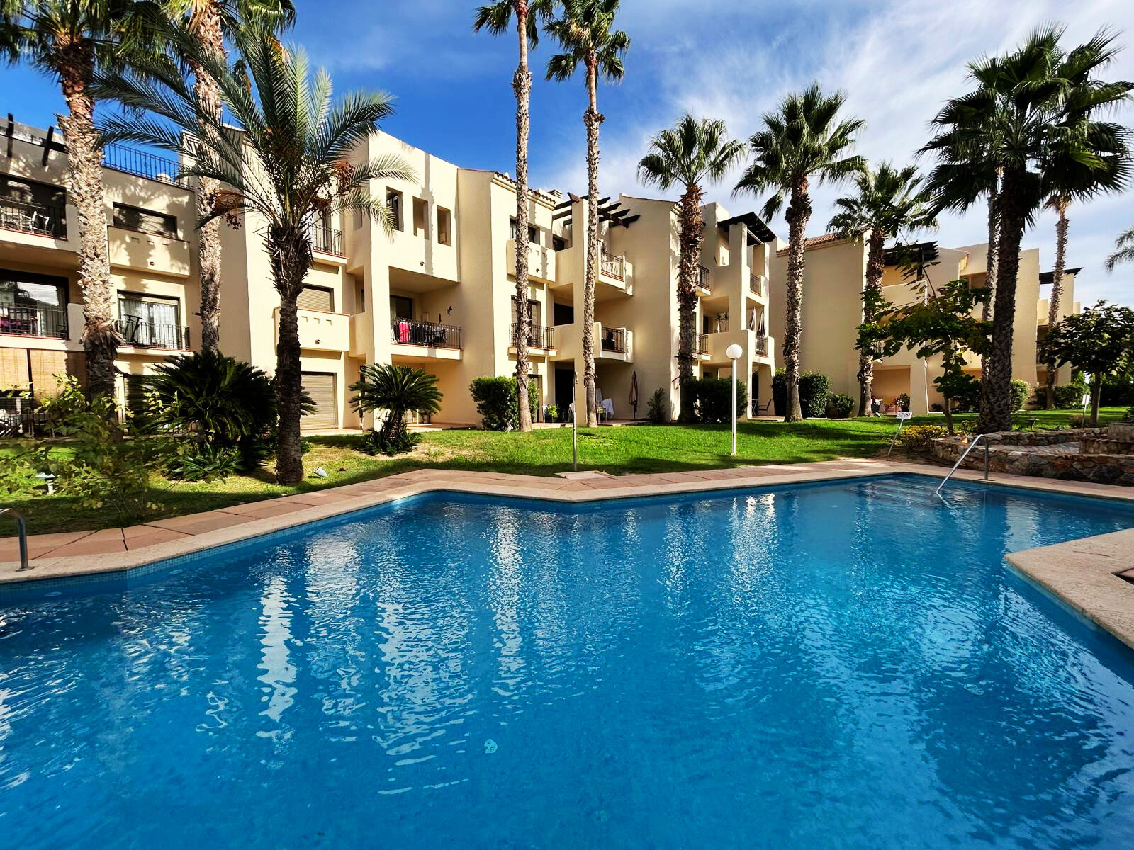 Piscina de Apartamento en venta en San Javier con Jardín privado y Piscina comunitaria
