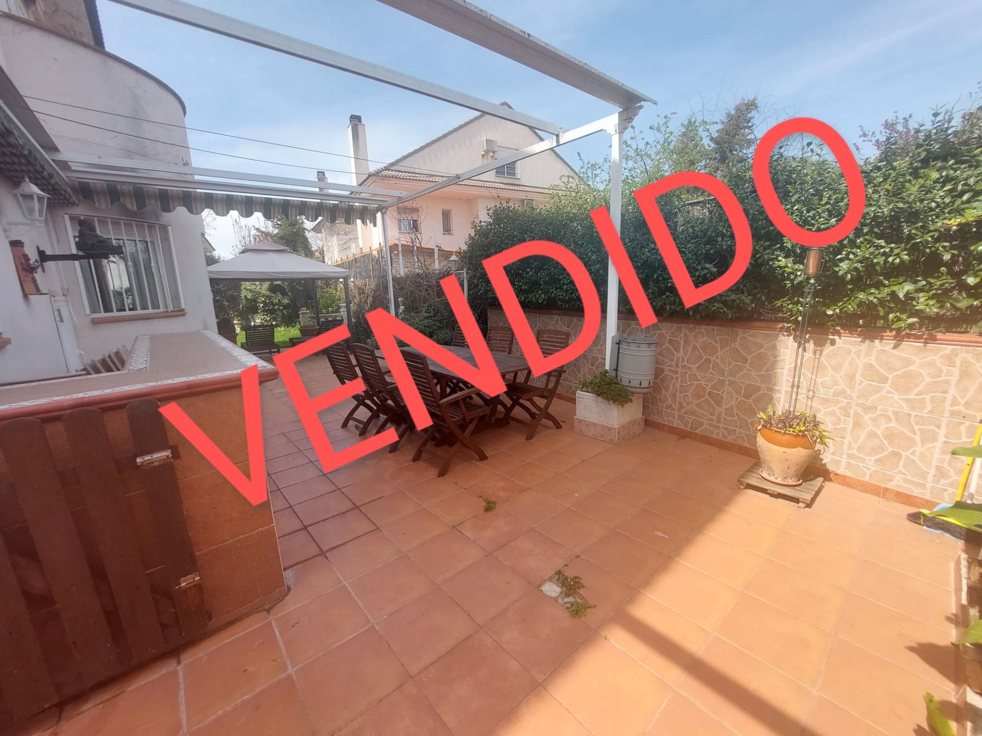 Jardí de Casa adosada en venda en Illescas amb Aire condicionat, Calefacció i Jardí privat