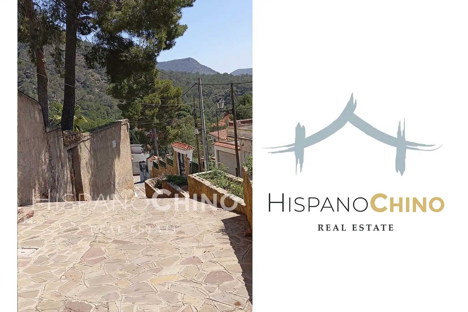 Vista exterior de Casa adosada en venta en Serra con Terraza