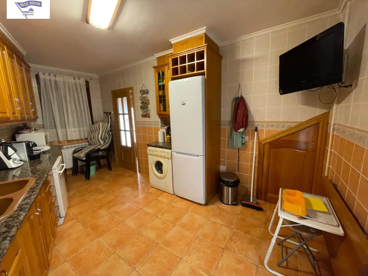 Kitchen of Houses for sale in Alcaraz  with Heating, Terrace and Storage room