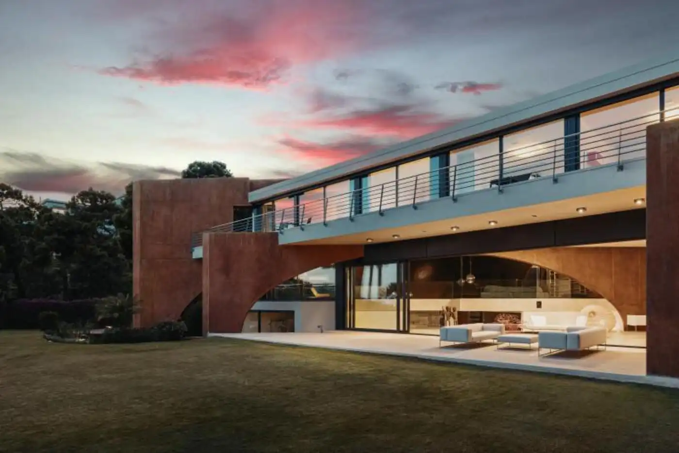 Casa amb terrassa en venda a La Zagaleta
