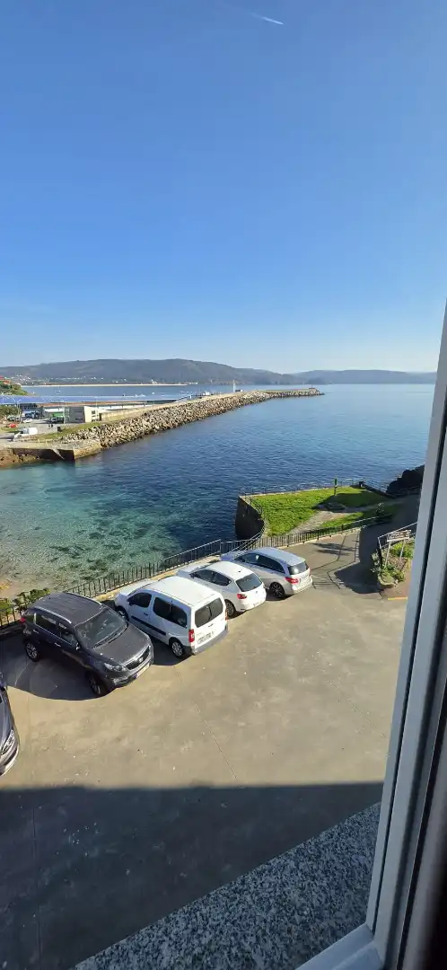 Parking of Flat for rent in Fisterra  with Furnished, Oven and Washing machine