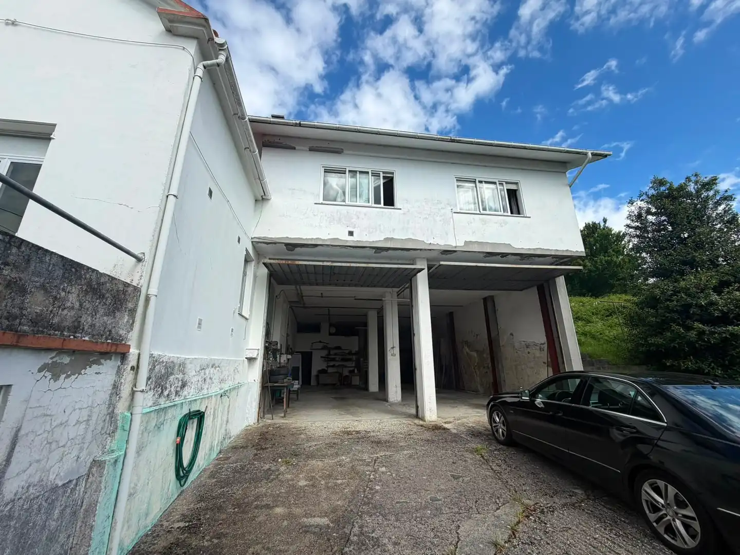 Vista exterior de Casa adosada en venta en Neda con Terraza y Amueblado