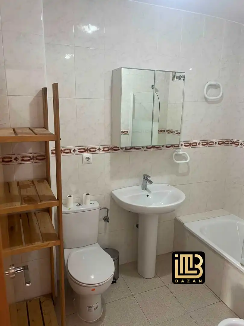 Baño de Piso de alquiler en Mijas con Aire acondicionado, Terraza y Amueblado