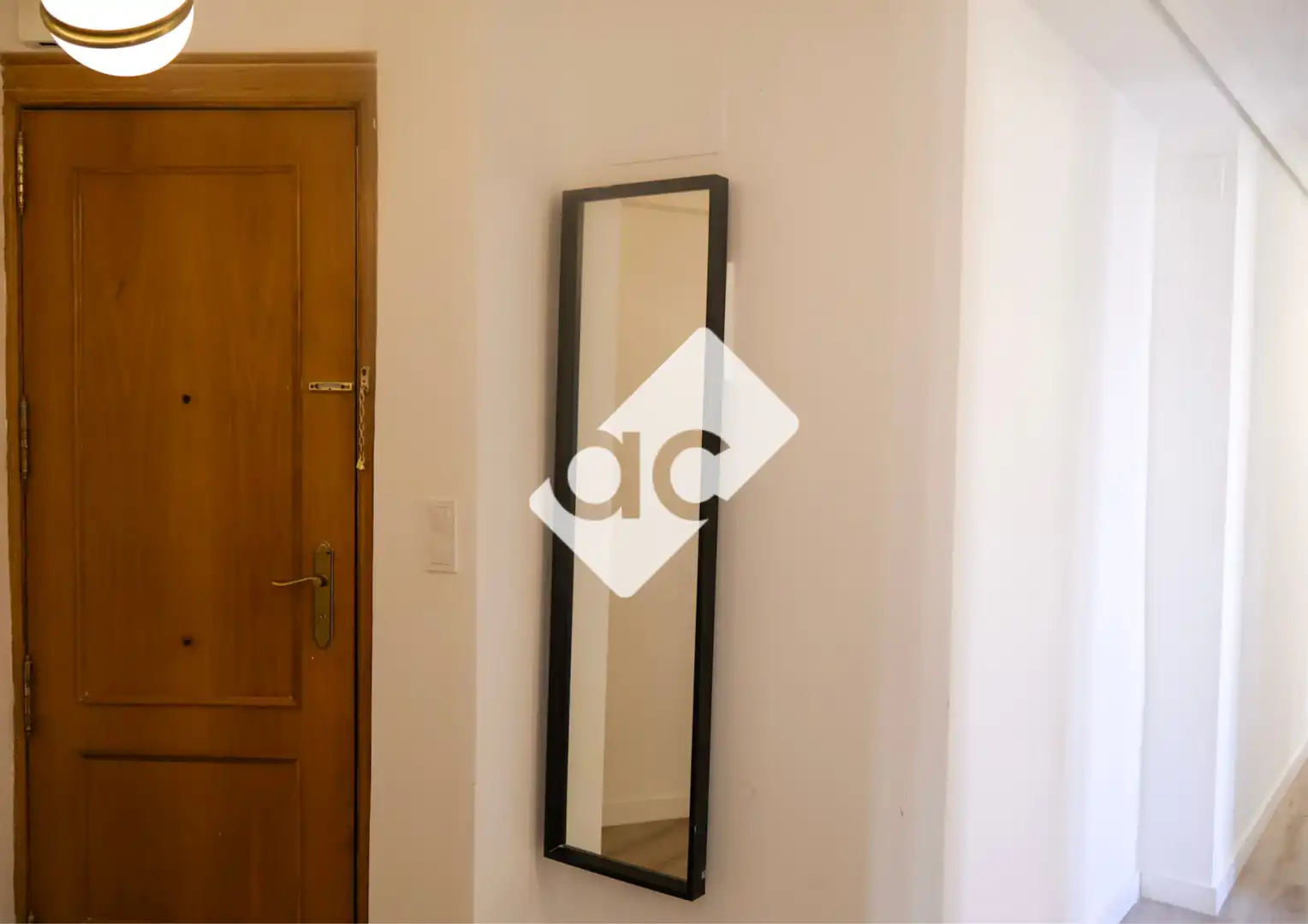 Habitación de Apartamento de alquiler en Valencia con Aire acondicionado, Calefacción y Parquet