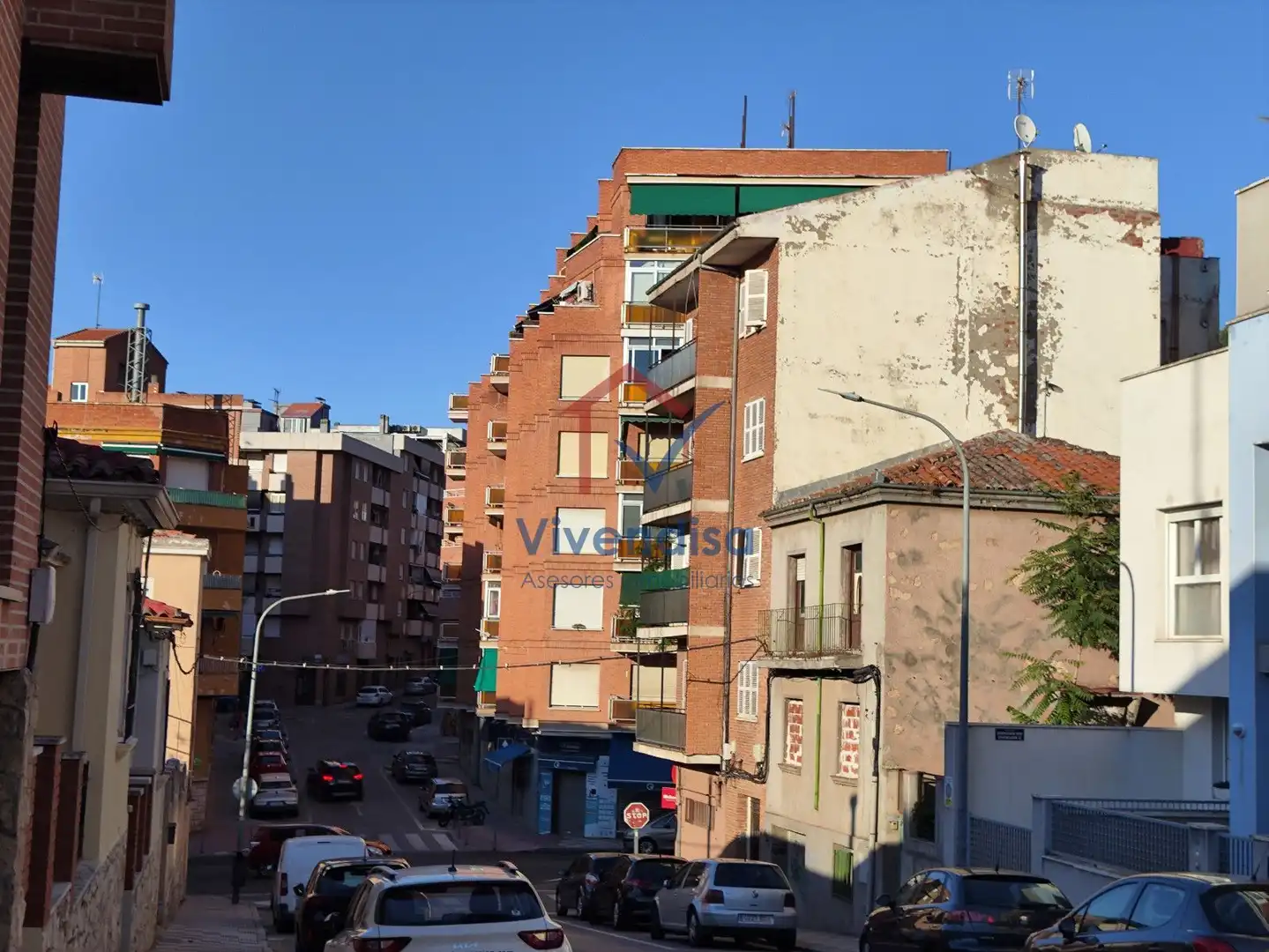 Vista exterior de Pis en venda en Guadalajara amb Calefacció i Terrassa