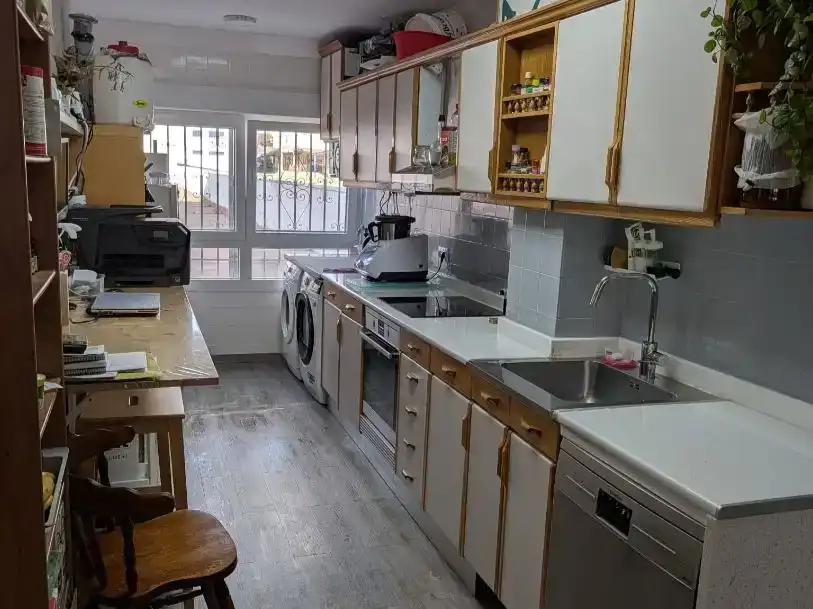 Kitchen of Flat for rent in Narón  with Furnished