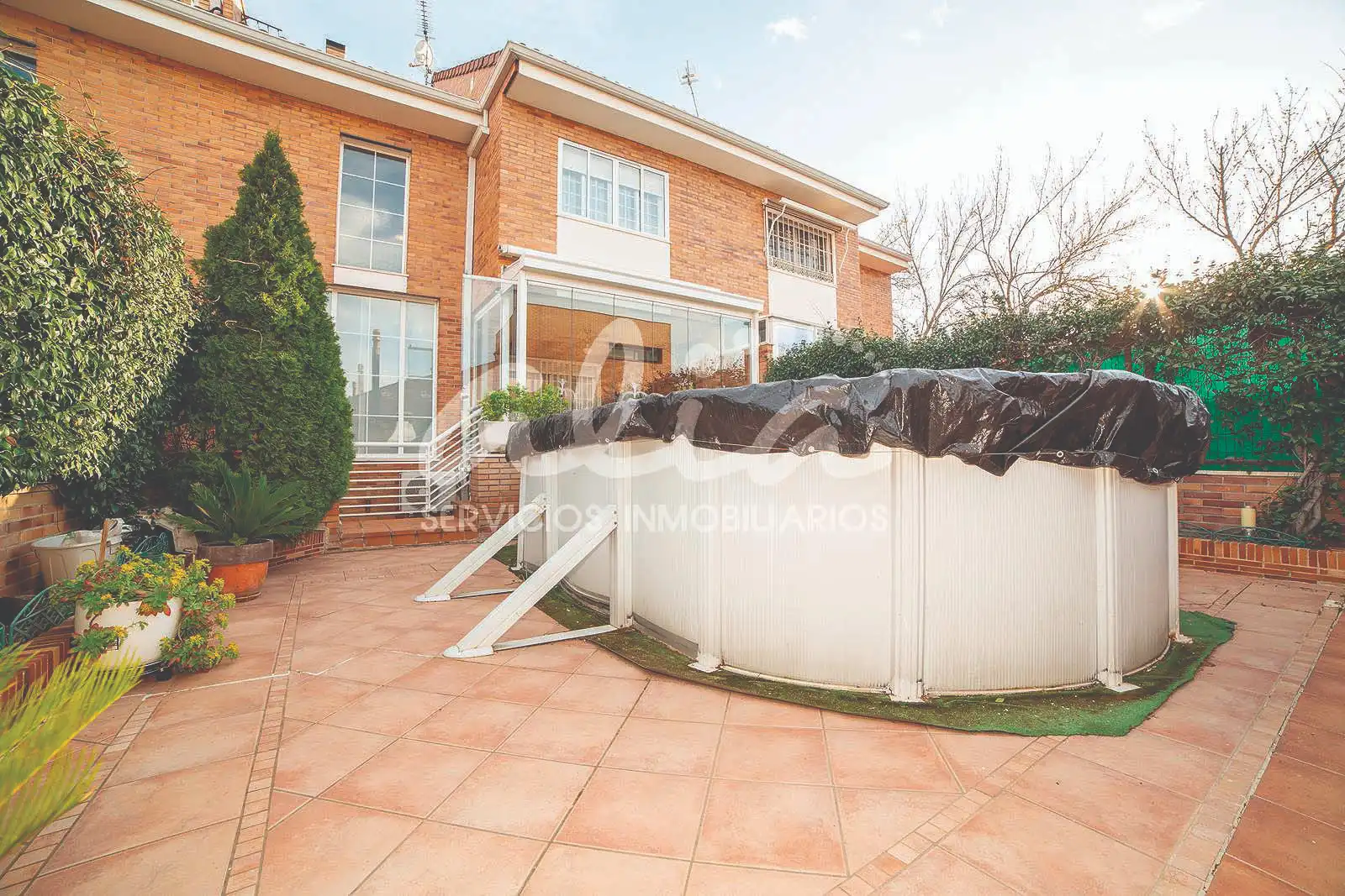 Garden of Detached homes for sale in Pinto  with Air Conditioner, Heating and Terrace