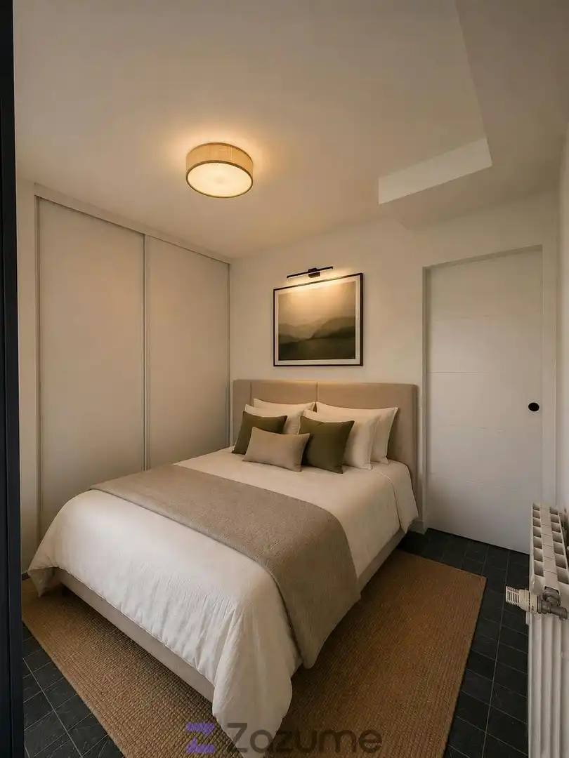 Bedroom of Attic for rent in Madrid  with Heating, Parquet flooring and Terrace